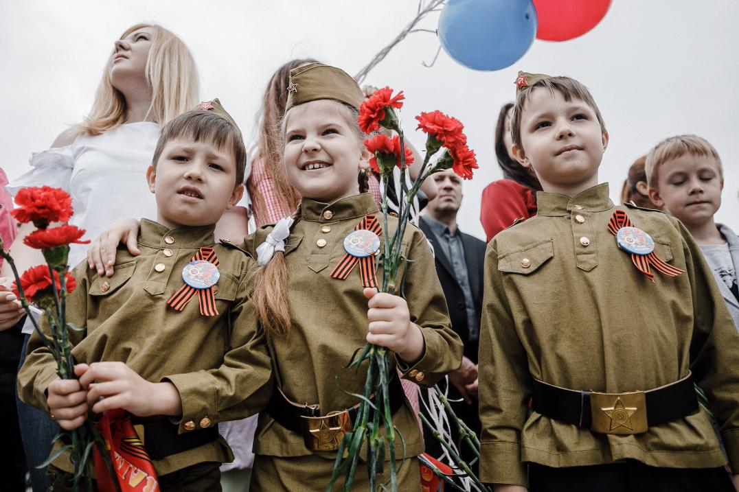 9 мая 2018 года в Краснодаре: парад и «Бессмертный полк». Фото: Евгений Резник
